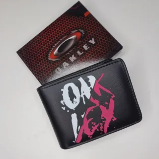 Várias marcas de carteira masculina slin com estampa sortida - Metal CK