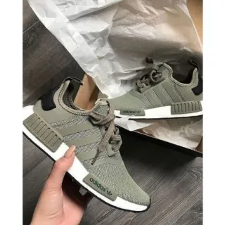 Oferta: Tênis Estiloso NMD Feminino Masculino Moderno Macio - PRETO/PRETO