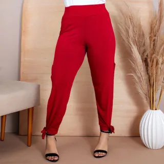 Cintura Alta Calça Jogger Feminina Fenda Lateral Premium Verão 2022 - Preto