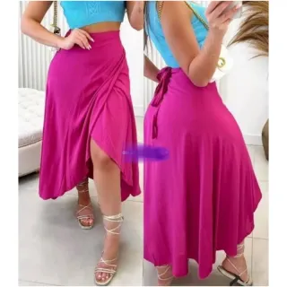 Saia transpassada envelope: moda praia - Zebra