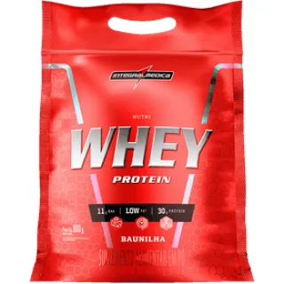 Suplemento Alimentar Nutri Integral Medica Whey Protein Hipercalórico 900g - Baunilha