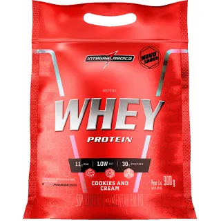 Suplemento Alimentar Whey Protein Nutri Integral Medica Hipercalórico Refil 900g + Creatina Hardcore 150g - Morango