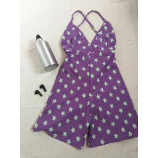 Alça fina macacão empina bumbum - Raryel - Delicado