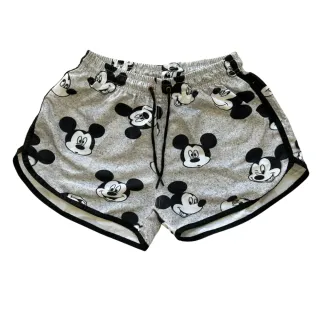Promoção Short Feminino Estampado Moda Praia Florais Tactel - Verão Piscina - FEM-Preto HNK