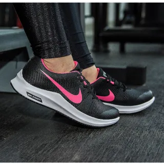 Confortável Tênis Feminino de Academia Zoom para Caminhada - CINZA/ROSA