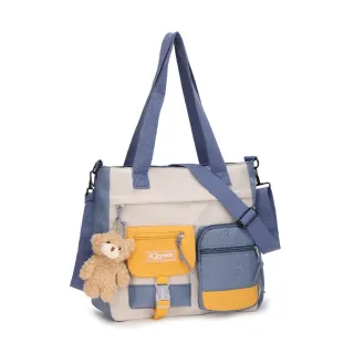 Bolsa Coreana/Japonesa Transversal com Ursinho + Ombro (8807/8808/8809/8810)