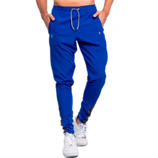 Refletiva Exercício Jogger Masculina Calça Dry Fit - Bordô