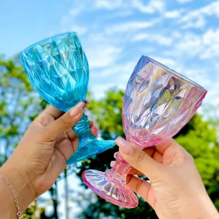 Taças Diamond Furta Cor Jogo de 6 - 300ml