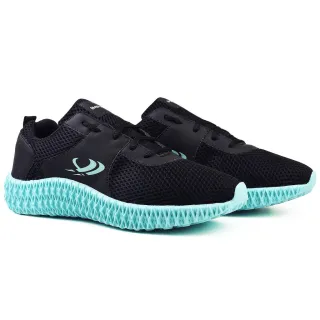 OFERTA Tênis Academia Feminino Corrida Caminhada IMPAX NK 4D - Preto/Rosa