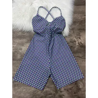 Alcinha Macaquinho Fitness - Costa Nua - ANIMAL PRINT LILÁS