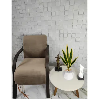 Vaso Decoração Planta Artificial São Jorge Espada Ogum Santa - Esfera Branco