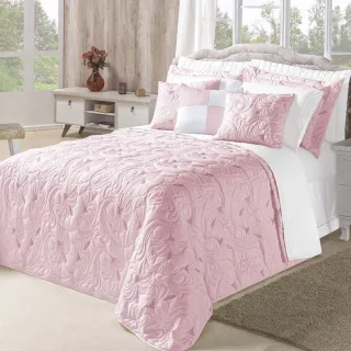 Melody Kit Cobre Leito Casal Queen 180 Fios - 3 Peças - Marfim