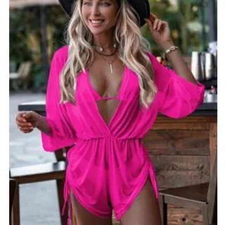 Macaquinho com Puxador nas Laterais - Saída de Praia