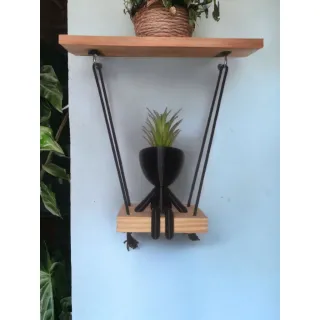 Decoração de parede Vaso bob no balanço