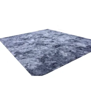 Promoção Mega Tapete Peludo Felpudo Shaggy 2,00x1,30 - Vermelho