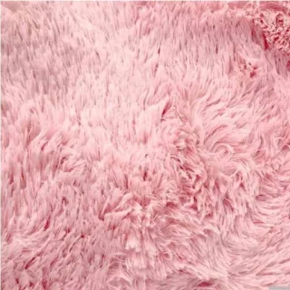 Promoção Mega Tapete Peludo Felpudo Shaggy 2,00x1,30 - Vermelho