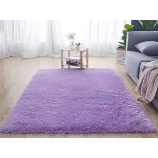 Promoção Mega Tapete Peludo Felpudo Shaggy 2,00x1,30 - Vermelho