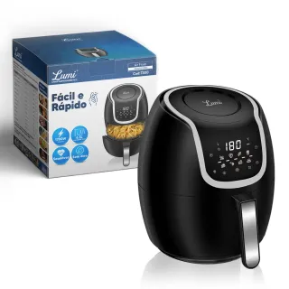 Fritadeira Elétrica Touch Digital Lumi, 6.5L, 1700W, Sem Óleo, Fácil e Rápido - Versões 110v e 220v - Touch Digital 220V