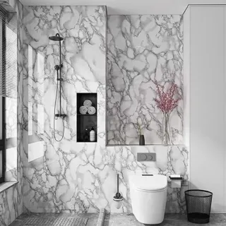 Diversos Modelos Papel de Parede Adesivo Lavável - 20 Metros - HEXAGONO