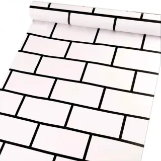 Diversos Modelos Papel de Parede Adesivo Lavável - 20 Metros - HEXAGONO