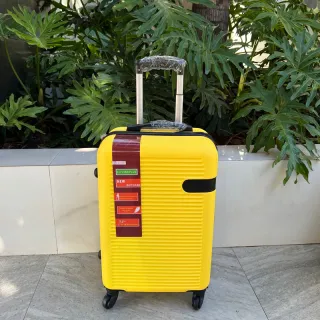 Mala de Bordo para Viagem com Rodinhas 360 Graus, Material em ABS Resistente e Cadeados Embutidos - N verde 17