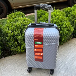 Mala de Bordo para Viagem com Rodinhas 360 Graus, Material em ABS Resistente e Cadeados Embutidos - N verde 17