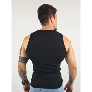 Hip hop GTA Regata Masculina Americano Modelo - Azul Marinho