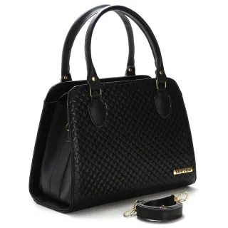 Handbag Santorini com alça transversal - Bolsa Baú - G-BIC-CREME-MARROM