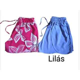 Shorts Feminino Envelope Kit 2 - Promoção - Kit 6