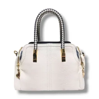 Bolsa Grande Transversal Feminina Boston - Ajustável e com Bolso Anti Roubo - CAFE