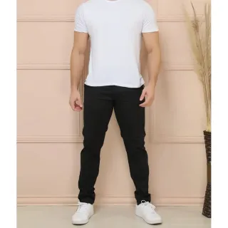Calça Jeans Masculina Slim Elastano - Roupas Masculinas Originais de Alta Qualidade - Preto