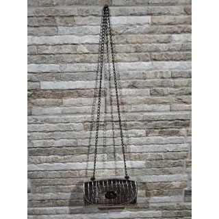Promoção Lançamento! Bolsa Mini Blogueirinha com Corrente - Grafite