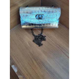 Promoção Lançamento! Bolsa Mini Blogueirinha com Corrente - Grafite