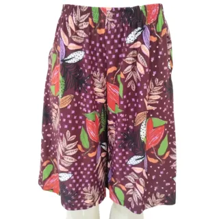 Verão Estampado Bolso Senhora Short Feminina Kit 05 Bermudas - sortidas