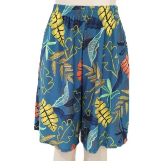 Verão Estampado Bolso Senhora Short Feminina Kit 05 Bermudas - sortidas