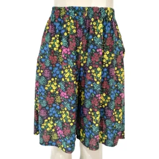 Verão Estampado Bolso Senhora Short Feminina Kit 05 Bermudas - sortidas