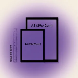 A4 Quadro Decorativo Harry Styles - A4 (21x29cm)