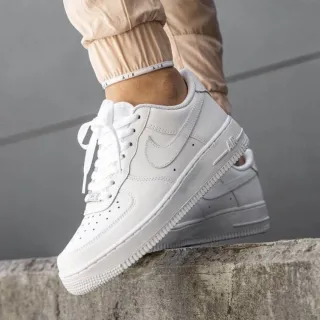 Tênis Unissex Air Force Feminino e Masculino - Leveza e Conforto com Envio Rápido - Branco