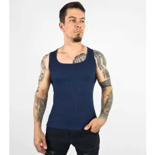 Hip hop GTA Regata Masculina Americano Modelo - Azul Marinho