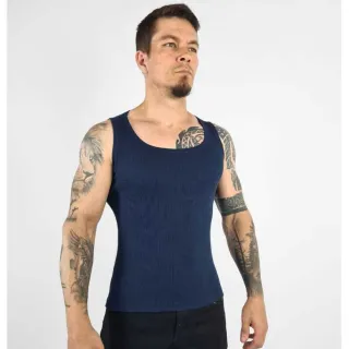 Hip hop GTA Regata Masculina Americano Modelo - Azul Marinho