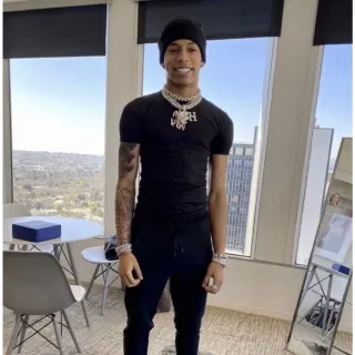 Camiseta Canelada Rapper Trapper Branco Preto - Kit com 2 - Preta Branca