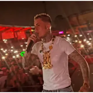 Camiseta Canelada Rapper Trapper Branco Preto - Kit com 2 - Preta Branca