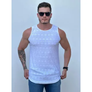 Camiseta Masculina Longline Oversized Laíse - Vermelho