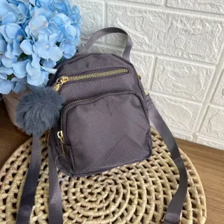 Promoção bolsa feminina transversal impermeável nylon passeio - rosa Y4382