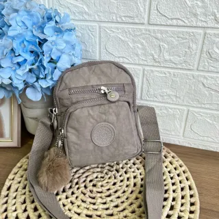 Promoção bolsa feminina transversal impermeável nylon passeio - rosa Y4382