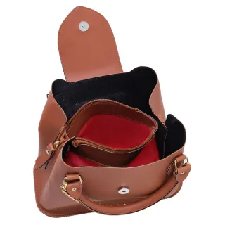 Willibags - Bolsa Feminina Tiracolo e de Mão com Detalhe em Corrente - Pink