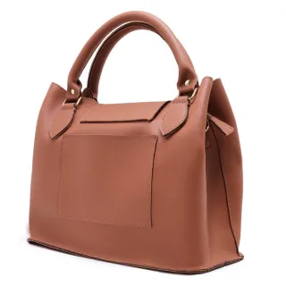 Willibags - Bolsa Feminina Tiracolo e de Mão com Detalhe em Corrente - Pink