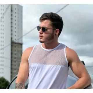 Camiseta Masculina Longline Oversized Laíse - Vermelho