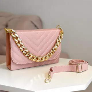 Lançamento: Bolsa Feminina Bordada de Mão com Alça Transversal Removível