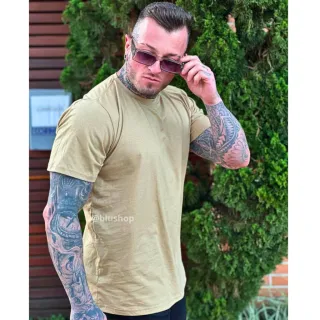 Camiseta Manga Curta Masculina Premium Tradicional Fio 30.1 - CAMISA BASICA AZUL MARINHO